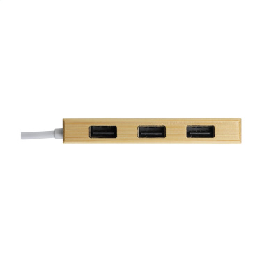 Logotrade advertising product image of: Bamboo USB Hub