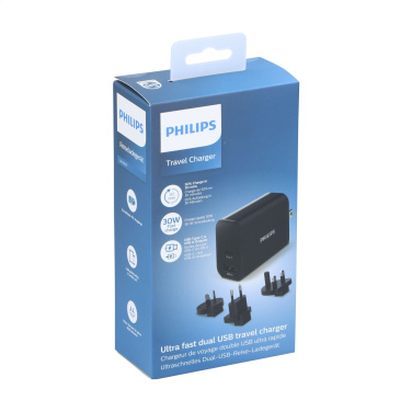 Logo trade advertising product photo of: Philips Travel Charger