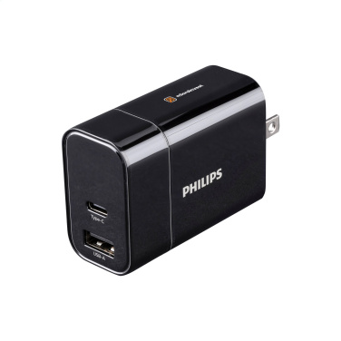 Logo trade promotional items image of: Philips Travel Charger