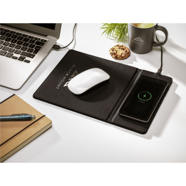 Logotrade advertising products photo of: RCS Recycled Wireless Charging Mousepad