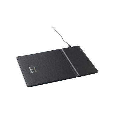 Logo trade promotional items image of: RCS Recycled Wireless Charging Mousepad