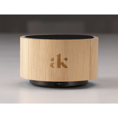 Logotrade corporate gift picture of: Wave Bamboo Wireless Speaker