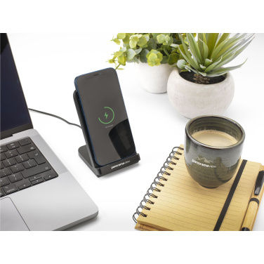 Logo trade promotional items image of: Baloo Wireless Charger Stand 15W