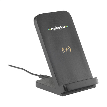 Logo trade promotional merchandise photo of: Baloo Wireless Charger Stand 15W