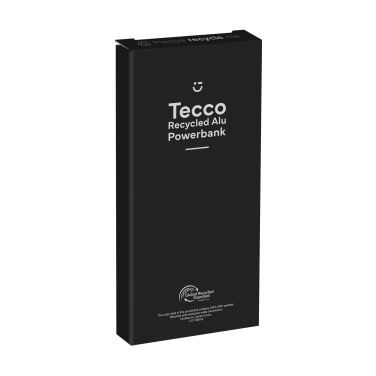 Logo trade business gift photo of: Tecco GRS Recycled Alu Powerbank 5000 external charger