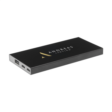 Logotrade corporate gift image of: Tecco GRS Recycled Alu Powerbank 5000 external charger