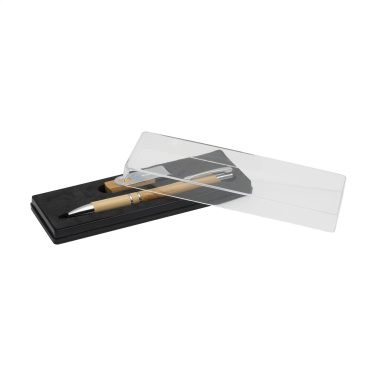 Logo trade promotional items image of: Bamboo Connect Giftset 8 GB