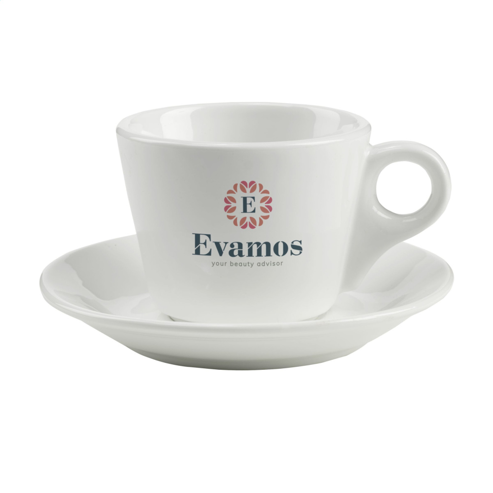 Logotrade promotional merchandise image of: DaVinci 205 ml cup and saucer