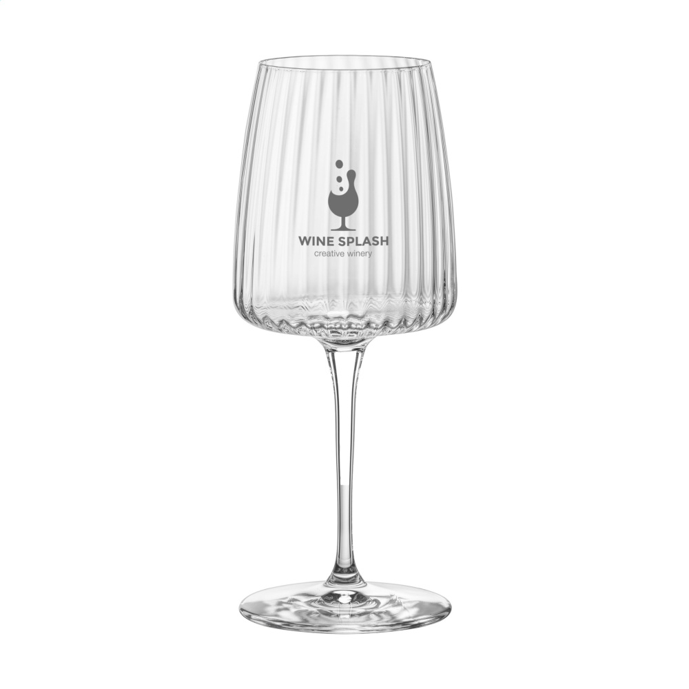 Logo trade corporate gift photo of: Ribbio Wine Glass 370 ml