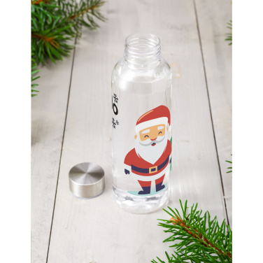 Logotrade promotional product picture of: Senga GRS RPET Bottle 500 ml X-Mas