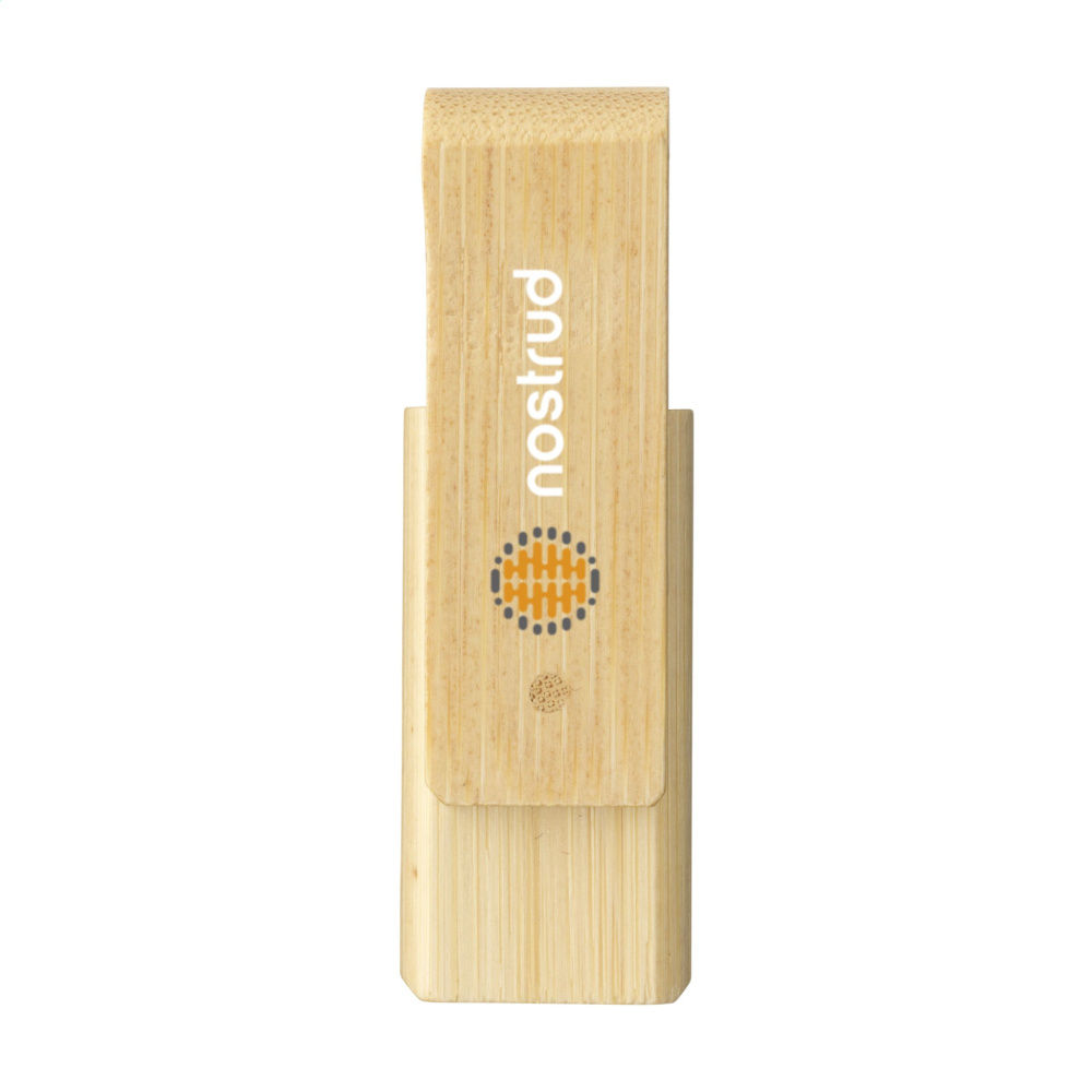 Logo trade advertising products image of: USB Waya Bamboo 16 GB