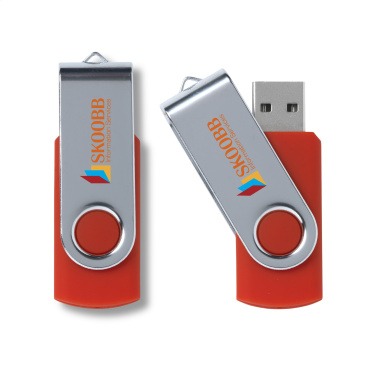 Logo trade corporate gifts image of: USB Twist 4 GB