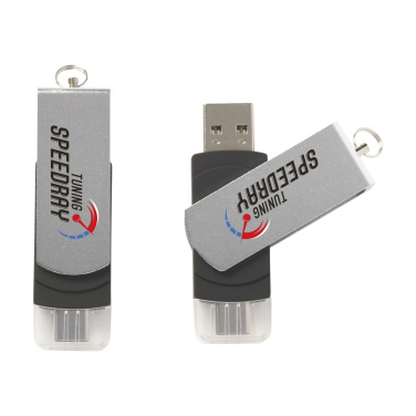 Logo trade advertising products picture of: USB Dual Connect 3.0 - Type-C 8 GB