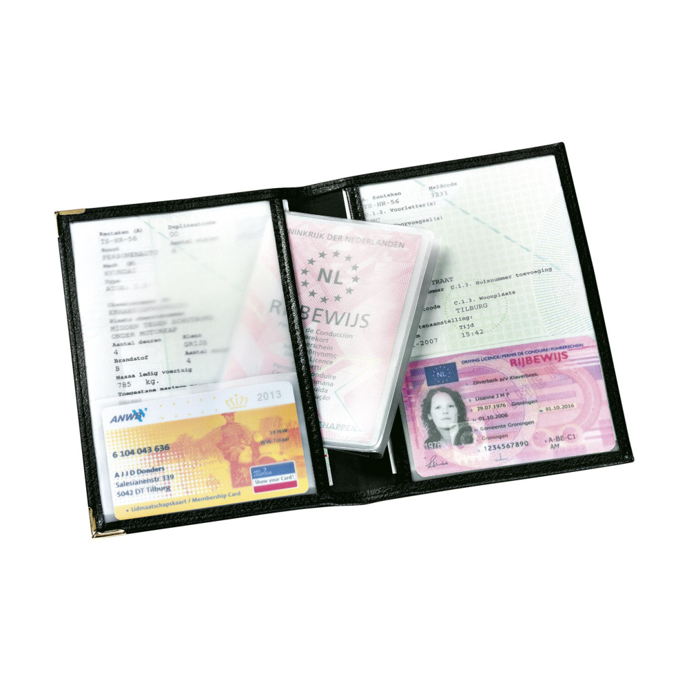 Logo trade promotional merchandise picture of: Car document wallet