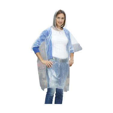 Logo trade corporate gifts picture of: Clear poncho/raincoat