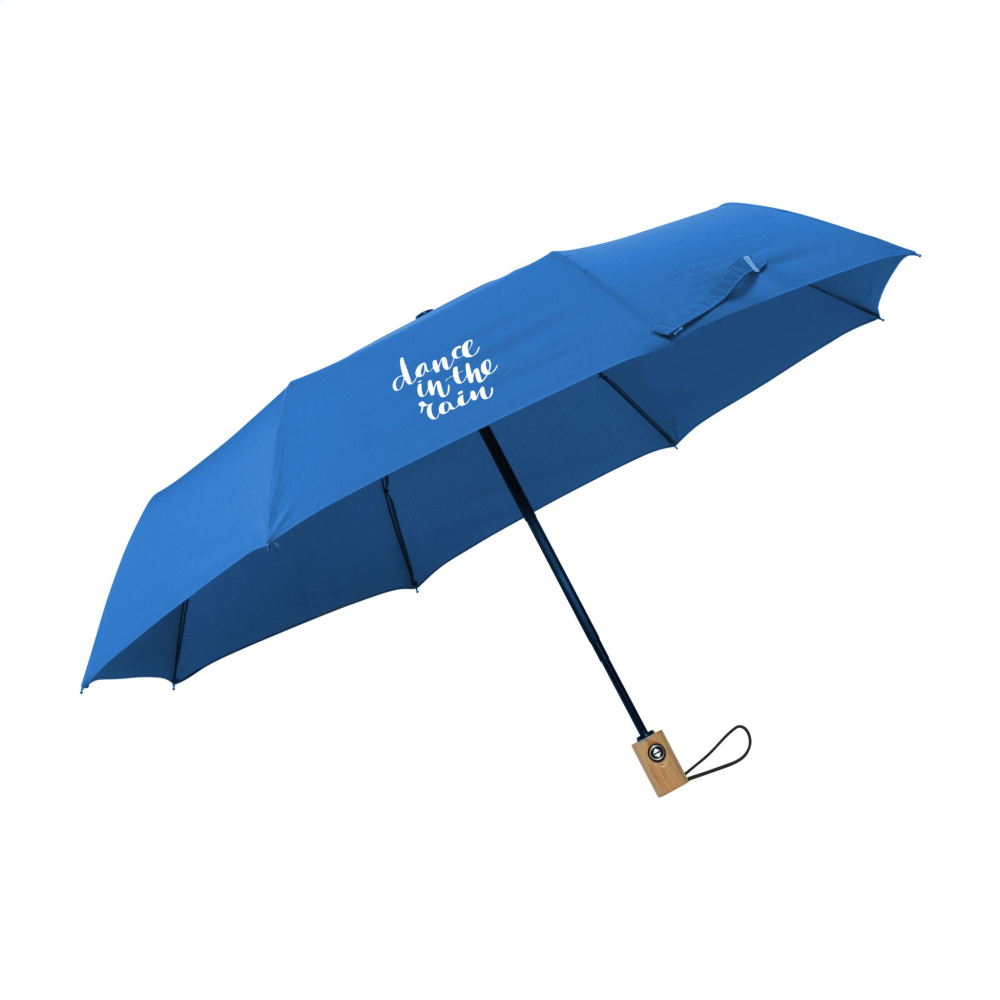 Logotrade corporate gift picture of: Michigan foldable RCS RPET umbrella 21 inch