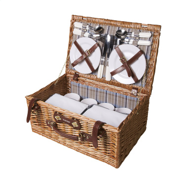 Logo trade corporate gifts picture of: QualityTime picnic basket