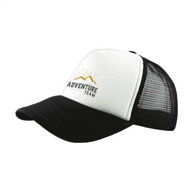 Logo trade advertising products image of: Trucker cap