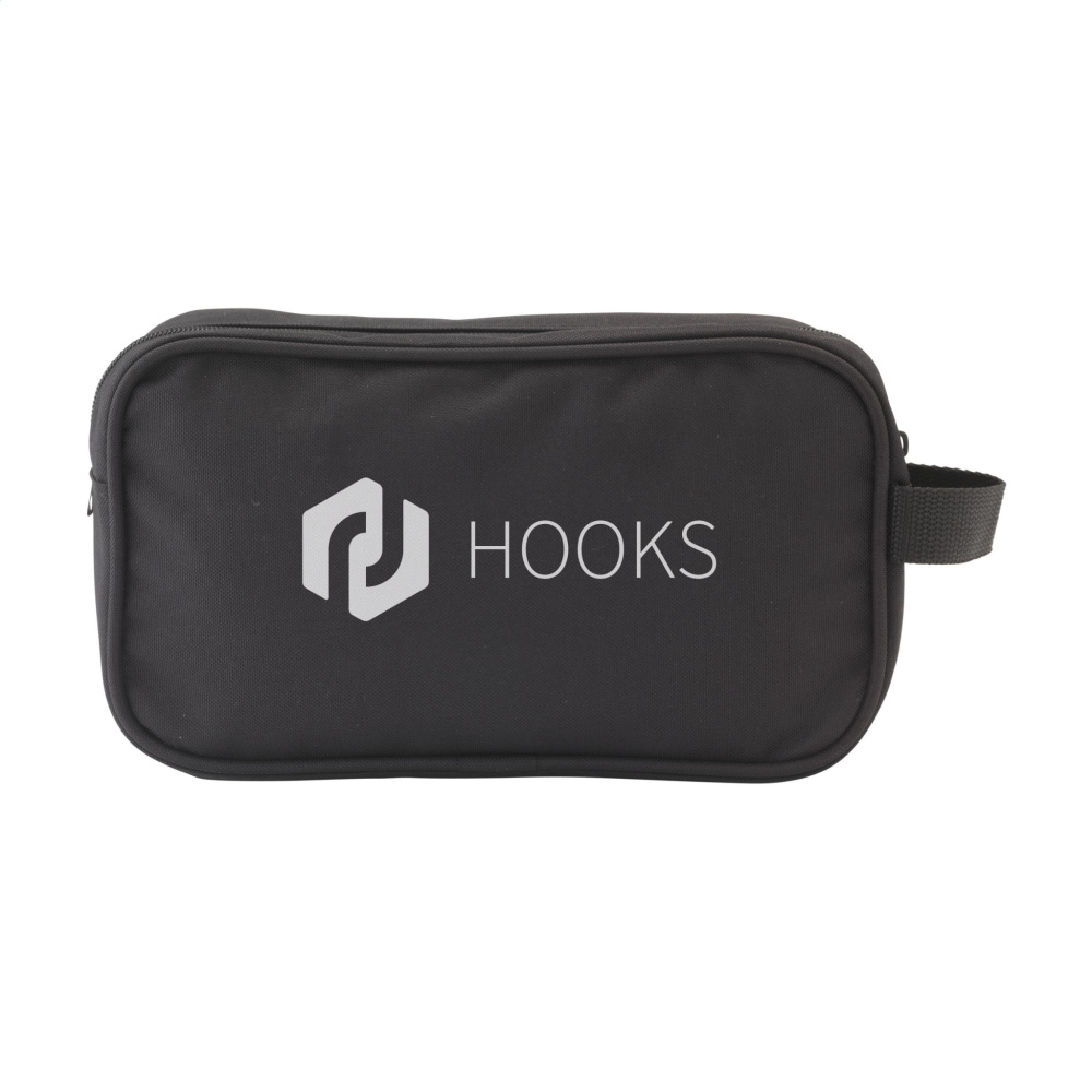 Logo trade business gifts image of: Cosmetic Bag RPET toiletry bag