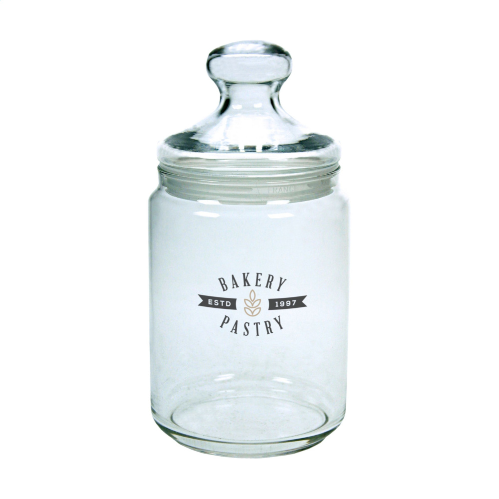 Logo trade promotional gifts image of: Dolci Candy jar 1 L