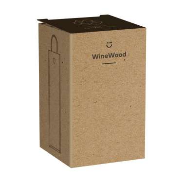 Logo trade corporate gifts picture of: WineWood wine box