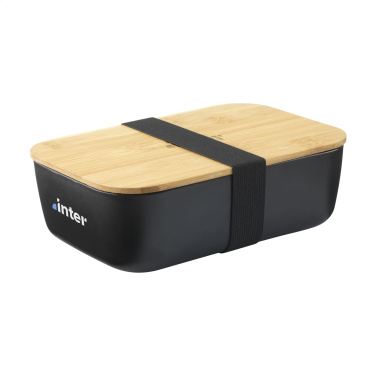 Logo trade promotional item photo of: Midori Bamboo Lunchbox