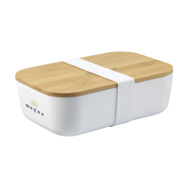 Logo trade business gift photo of: Midori Bamboo Lunchbox