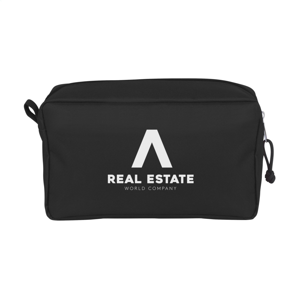 Logo trade promotional gifts picture of: Stacey GRS RPET toiletry bag