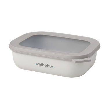 Logo trade promotional products picture of: Mepal Cirqula multi use rectangular bowl 1 L lunchbox