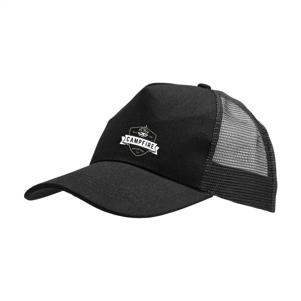 Logotrade corporate gifts photo of: Trucker Recycled Cotton cap