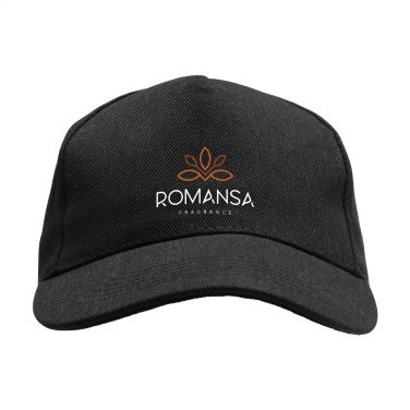 Logo trade promotional item photo of: Hamar Cap Recycled Cotton cap