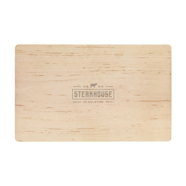 Logo trade promotional giveaways picture of: Alder Wood Cutting Board