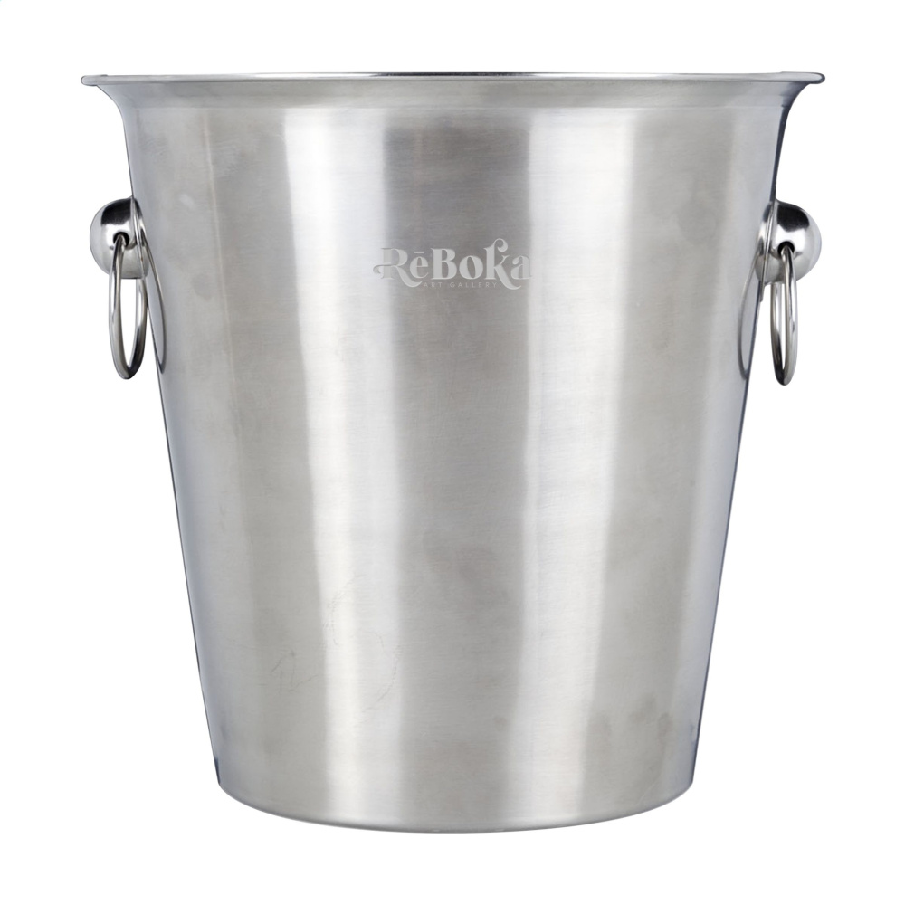 Logo trade business gifts image of: Trojes Champagne Bucket