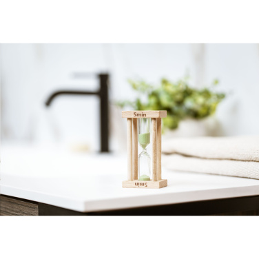 Logotrade promotional gift picture of: EcoShower hourglass