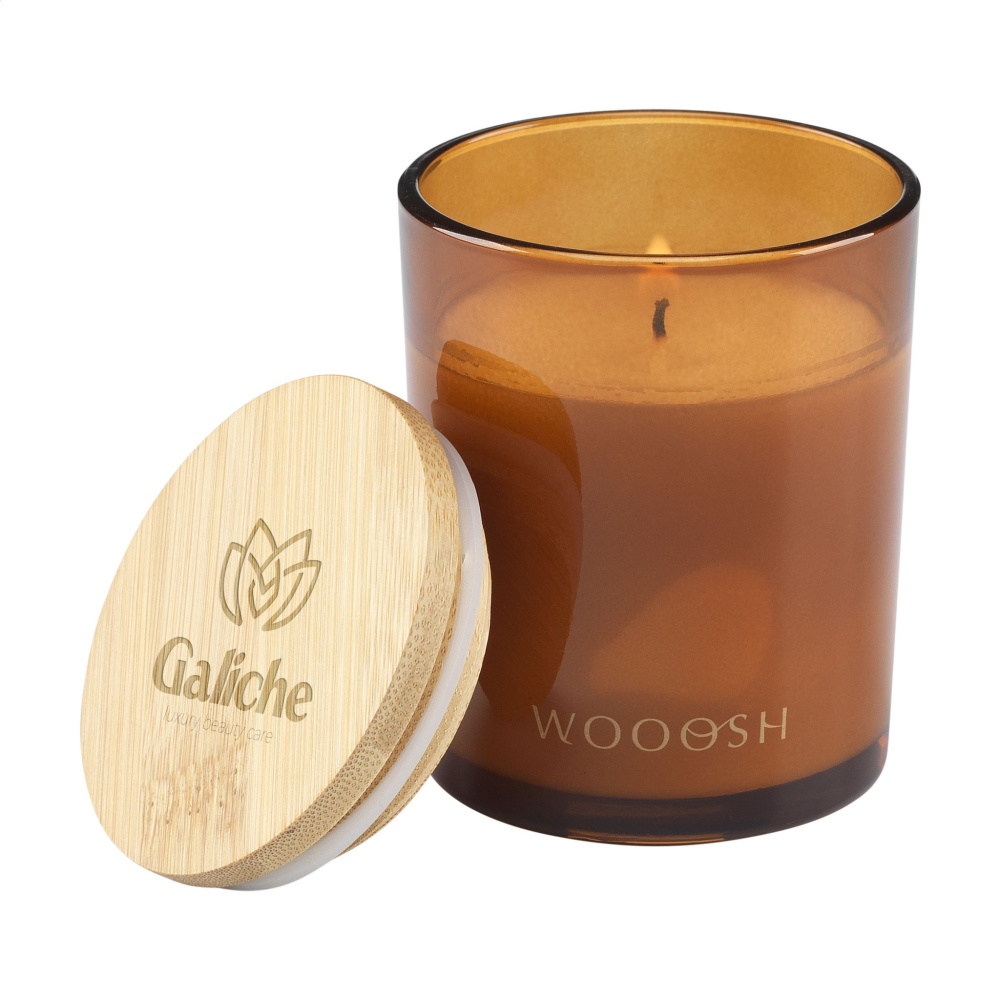 Logo trade promotional gifts image of: Wooosh Scented Candle Musk Peach