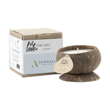 Logotrade promotional product image of: We Love The Planet Coconut Candle