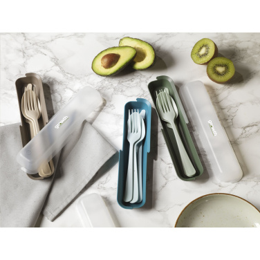 Logo trade promotional items image of: Outdoor 3-piece Cutlery Set