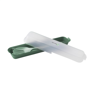 Logo trade promotional gifts image of: Outdoor 3-piece Cutlery Set