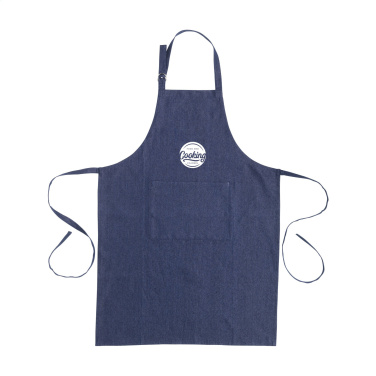 Logo trade promotional gifts picture of: Apron GRS Recycled Denim (220 g/m²)