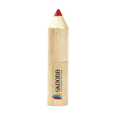 Logo trade promotional giveaways picture of: ColourWoody coloured pencils