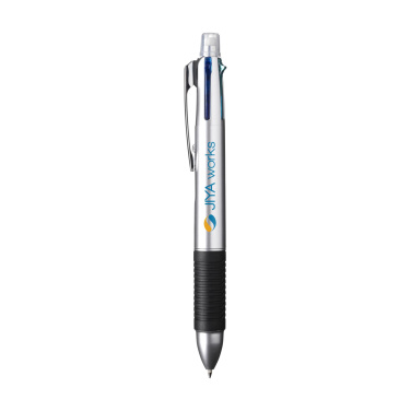 Logo trade business gift photo of: Quintet 5-in-1 pen pencil