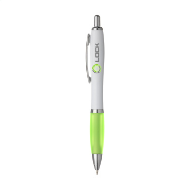 Logo trade promotional products picture of: Athos White pen