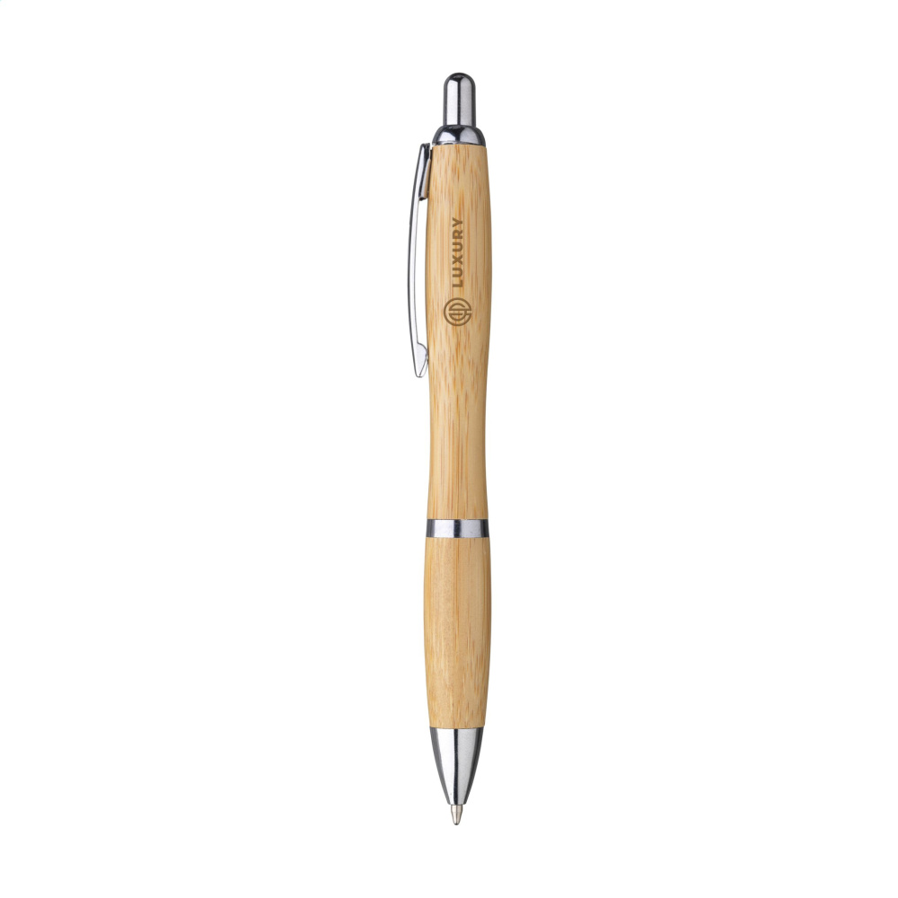 Logo trade promotional product photo of: Athos Bamboo pen