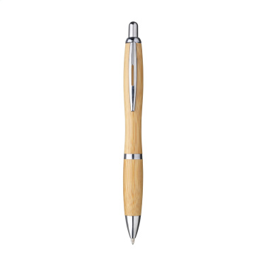 Logo trade promotional product photo of: Athos Bamboo pen