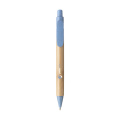 Bamboo Wheat Pen wheat straw ballpoint pen, light blue