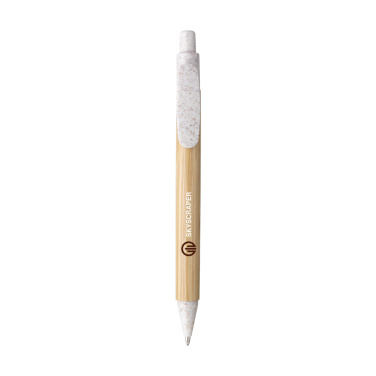 Logo trade promotional products picture of: Bamboo Wheat Pen wheat straw ballpoint pen