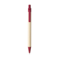 Bio Degradable Natural pen, red