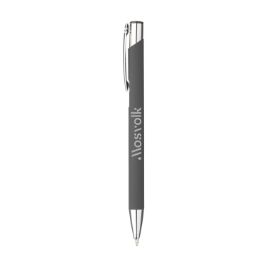 Logotrade advertising product picture of: Ebony Soft Touch pen