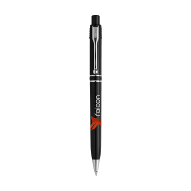 Logo trade promotional merchandise image of: Stilolinea Raja Chrome Recycled pen