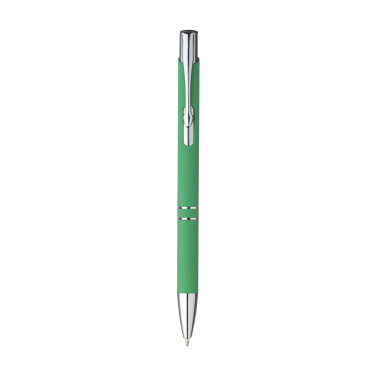 Logo trade promotional items picture of: Ebony Soft Touch Accent pen